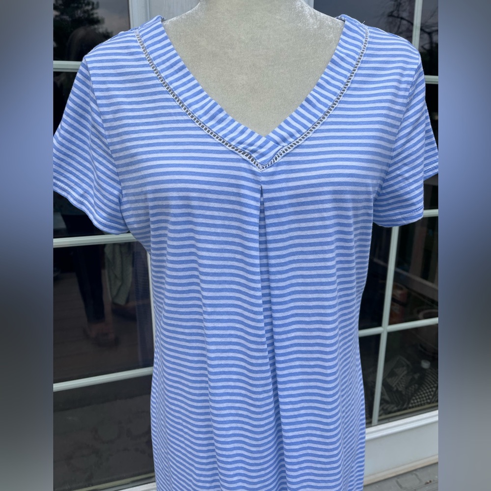 Carole Hickman Cotton Nightgown M - Picture 2 of 9